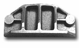 HG 311
High-Side Gondola Striker Plate
(Used with economy draft gear)
Sand cast brass. $15.00 ea.

